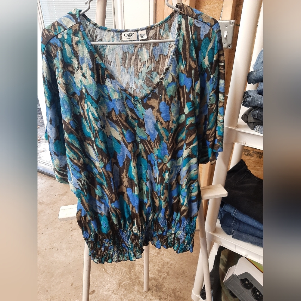 Cato blouse short sleeved size 14/16